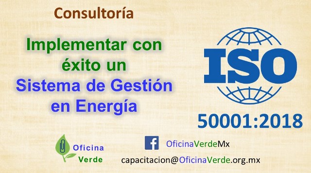 Consultoría para implementar ISO 50001:2018