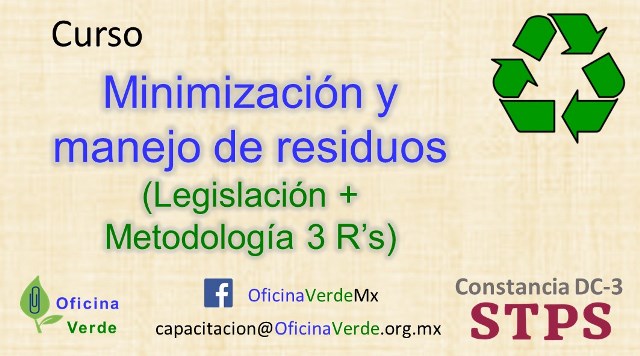 Curso. MANEJO DE RESIDUOS. Legislacion + metodologia 3R
