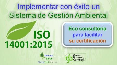 Consultoria ISO 14001:2015